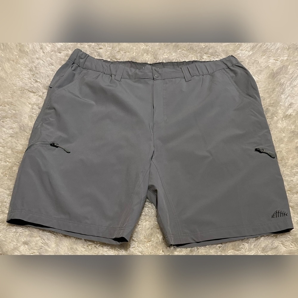 FINTECH Hybrid Fishing Outdoor Short Lined Grey Sz. XXL